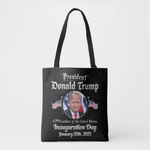 Trump invigningsdag 2025 47:e USA president Tygkasse