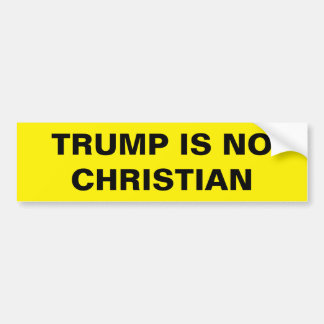 TRUMP IS NO CHRISTIAN BILDEKAL