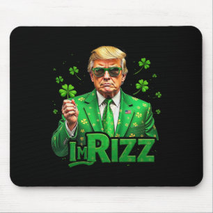 Trump jag är Rizz St Patrick's Day Lucky Shamrock  Musmatta