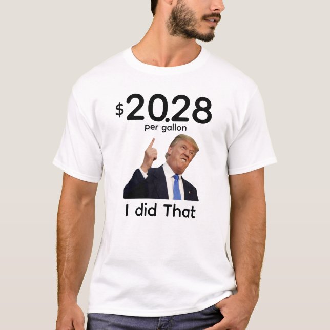 Trump Jag Gjorde Den Här Tröjan T Shirt (Framsida)
