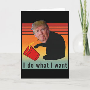 Trump jag gör vad jag vill Roligt Ekonomi Aktier P Kort