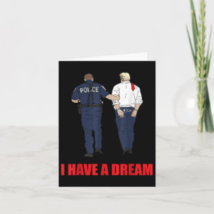 Trump jag har en Dream-polisledsagare Poli Kort
