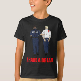 Trump jag har en Dream-polisledsagare Poli T Shirt