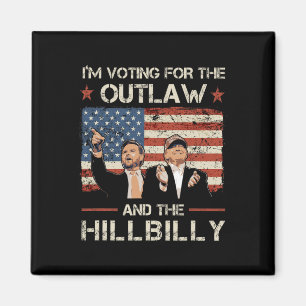 Trump jag röstar på den fredlösa och hillbilly Tru Magnet