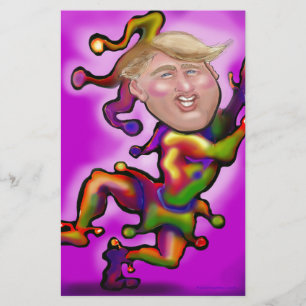 Trump Jester Brevpapper