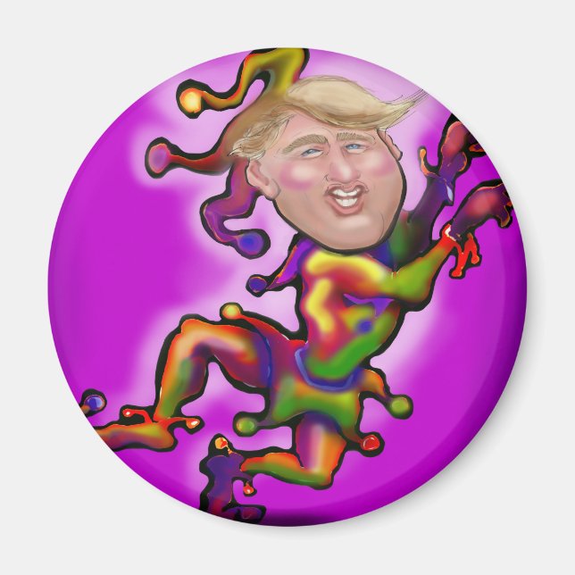Trump Jester Magnet (Framsidan)