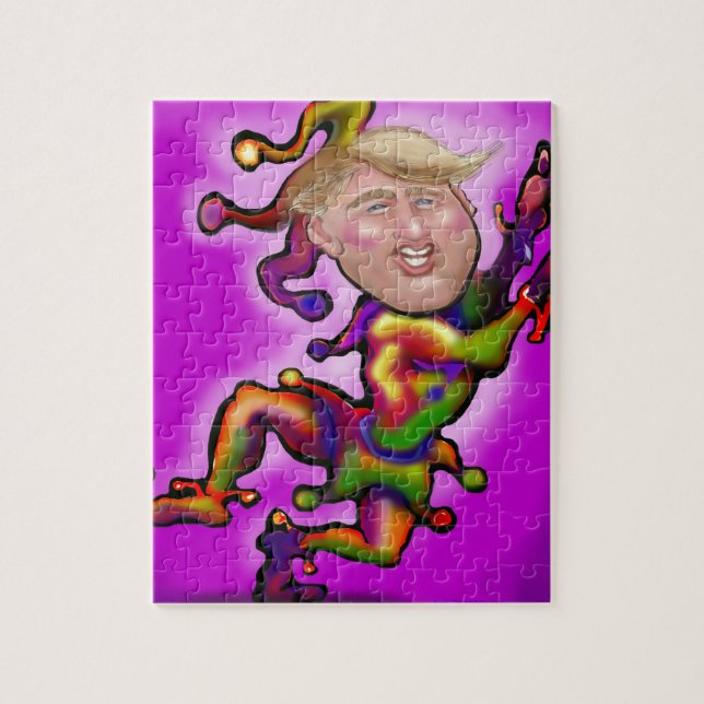 Trump Jester Pussel (Vertikal)
