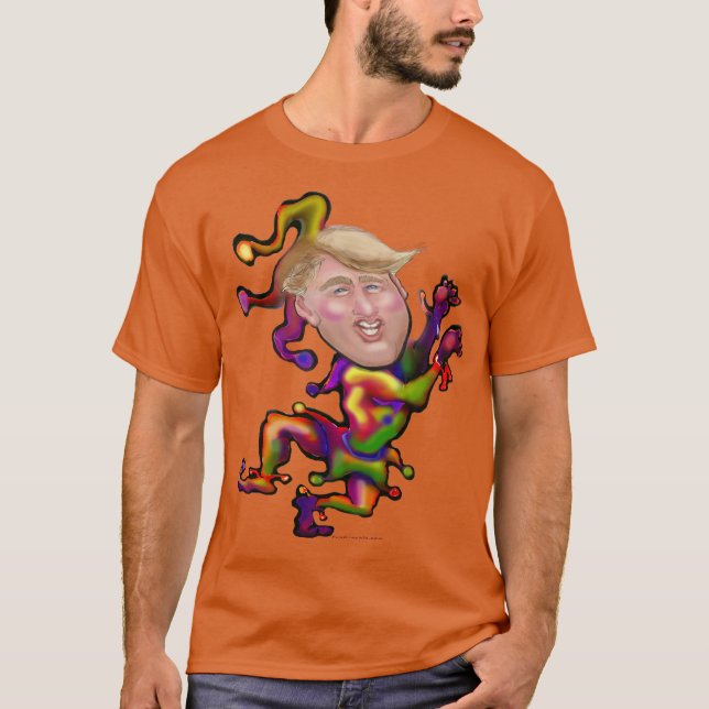 Trump Jester T Shirt (Framsida)