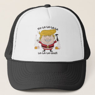 Trump jul Fa La La La Wall Keps