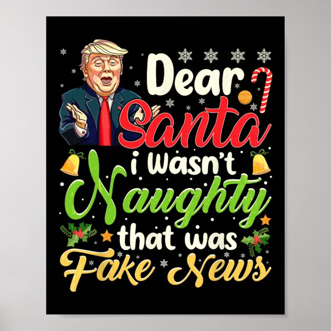 Trump jul - jag var inte stygg  poster (Framsidan)