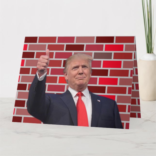 Trump jul kort (Framsida)