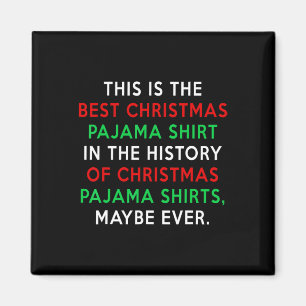 Trump jul Pajamas - Lustigt Trump-citat Magnet