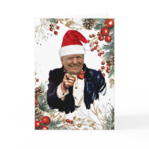 Trump jul Poinsettias & Berries