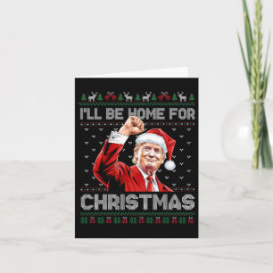 Trump Julafton jag kommer hem till jul ta Amerika Kort