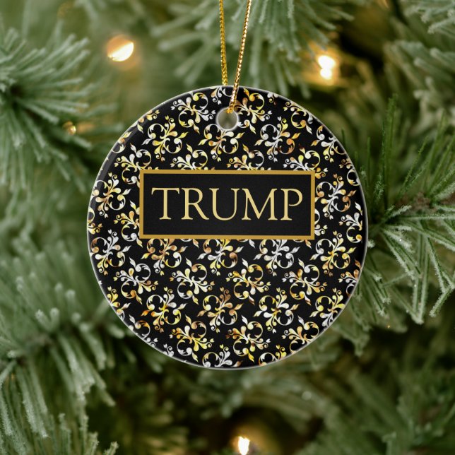 Trump  julgransprydnad keramik (Träd)