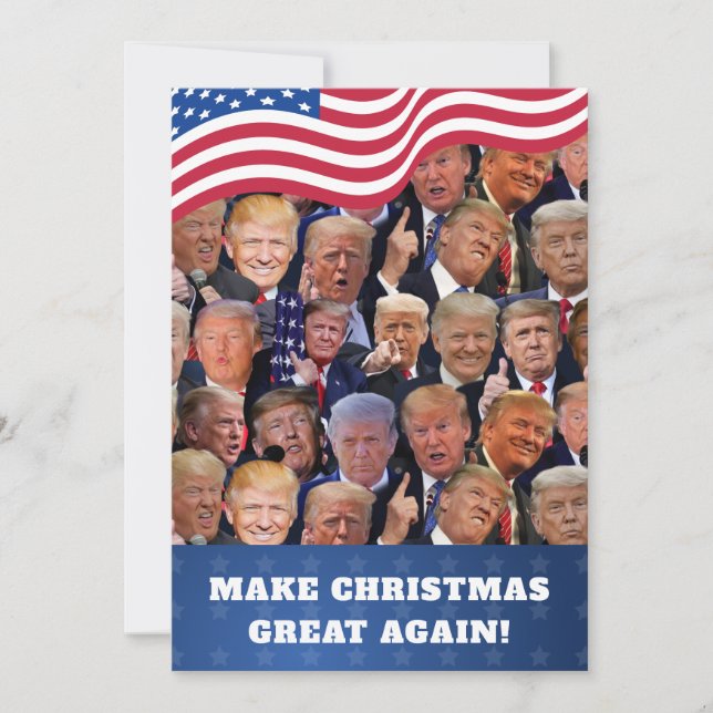 Trump julkort (Framsida)