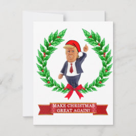 Trump julkort