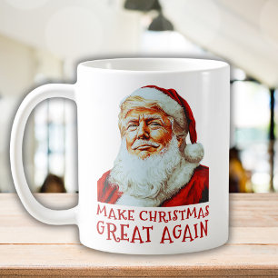 Trump Jultomten Gör julen Underbar igen Kaffemugg