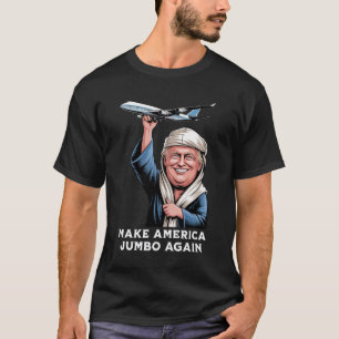 Trump Jumbo Jet Äventyr för flygentusiaster T Shirt