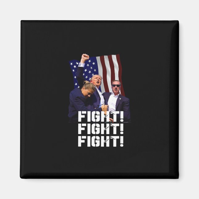 Trump Kamp Kamp Kamp 1  Magnet (Framsidan)