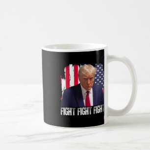 Trump Kamp Kamp Kamp Amerikansk Flagga Donald Trum Kaffemugg