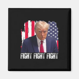 Trump Kamp Kamp Kamp Amerikansk Flagga Donald Trum Magnet
