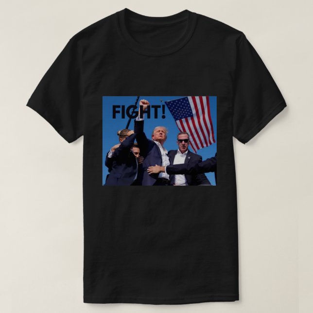 Trump Kärlek Him eller Hate Him, hans Skapar rubri T Shirt (Design framsida)