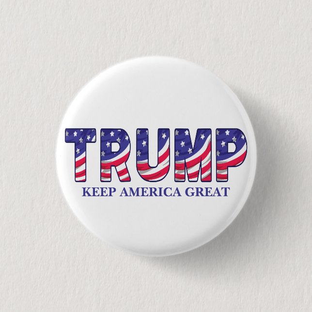 Trump Keep America Great  Present  Knapp (Framsida)