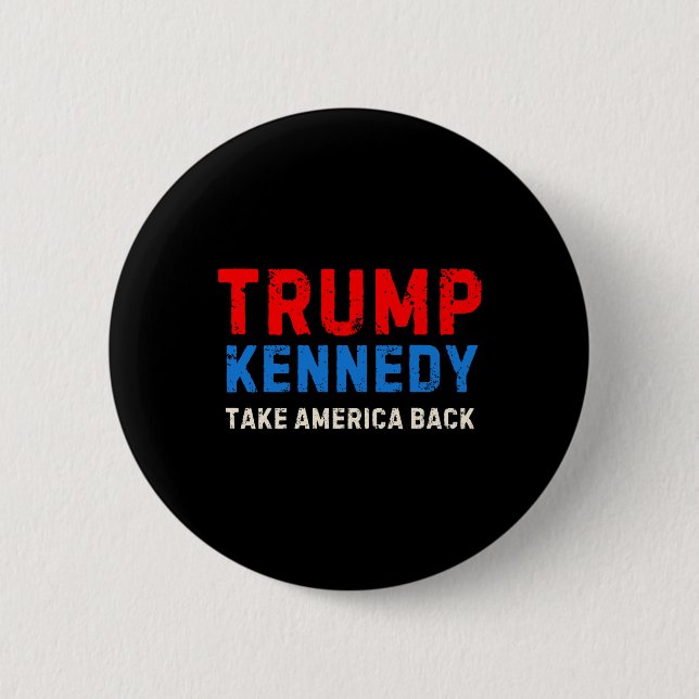 Trump Kennedy 2024 Val Republikan  Knapp (Framsida)