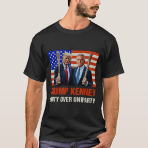 Trump Kennedy-unity över Uniparty 2025 Roligt Val T Shirt