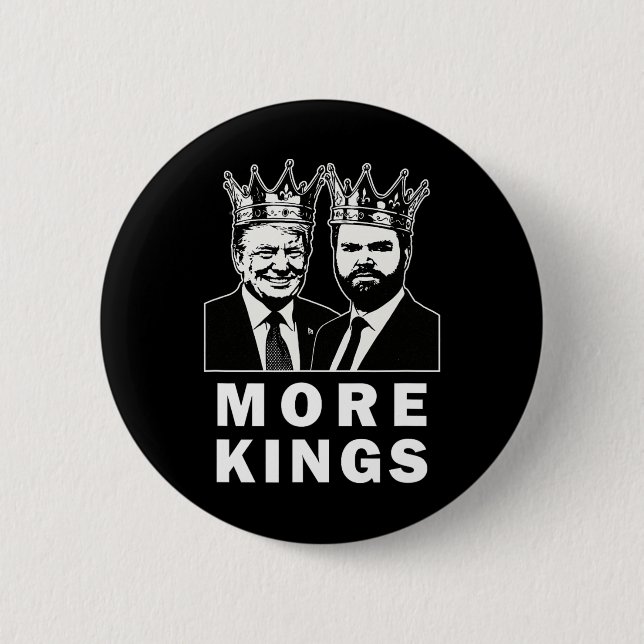 Trump King Patriotic Independence Day 4th Of July  Knapp (Framsida)