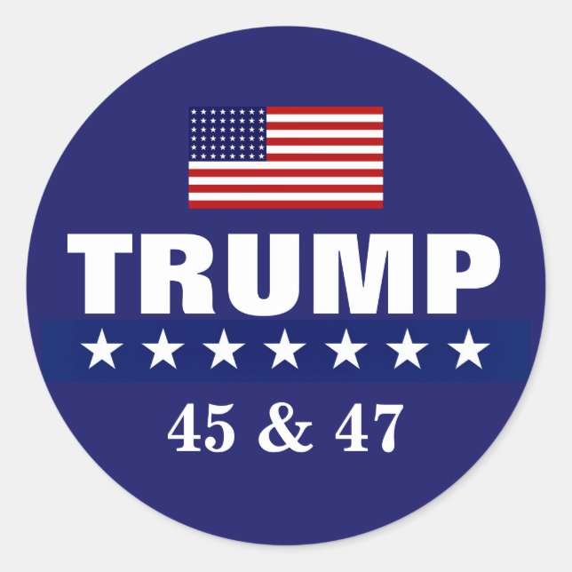 TRUMP KLISTERMÄRKE (Framsida)