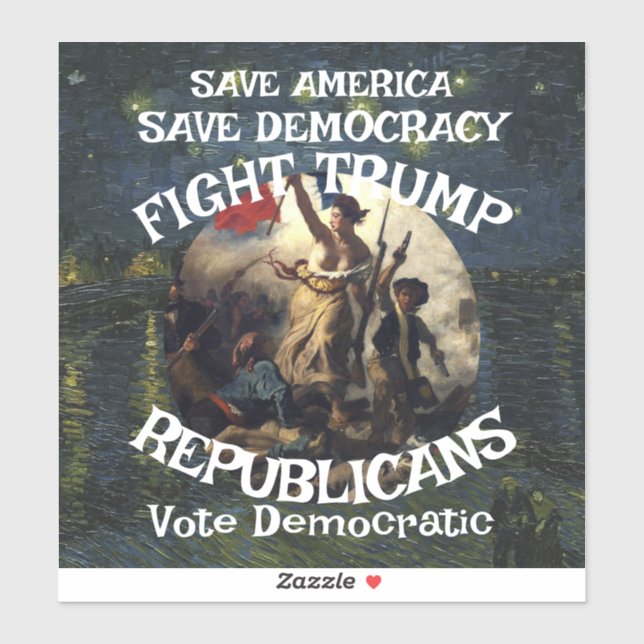 Trump Klistermärken (Ark)