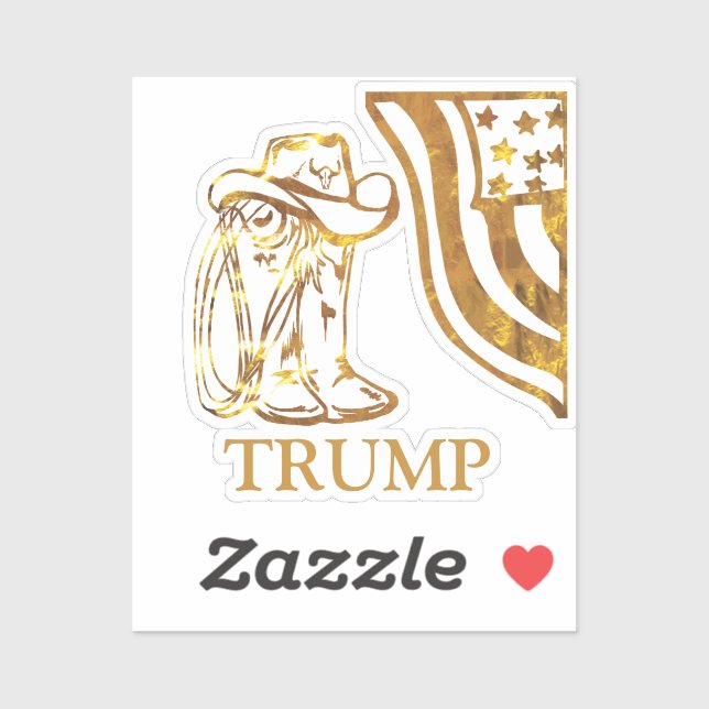 TRUMP KLISTERMÄRKEN (Ark)