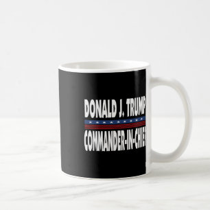 Trump Kommendör i Chef President Republikan Parti Kaffemugg