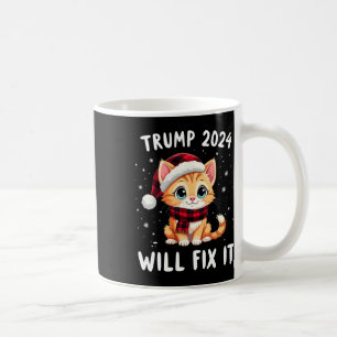 Trump Kommer Att Fixa Det Gör Amerika Stort 45:e P Kaffemugg