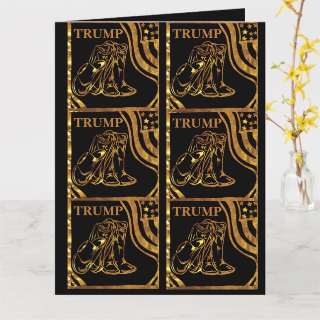 TRUMP KORT (Gul blomma)