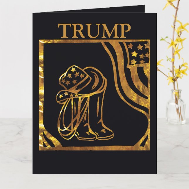 TRUMP KORT (Gul blomma)