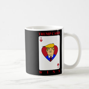 Trump-kort vinner presidentvalet kaffemugg