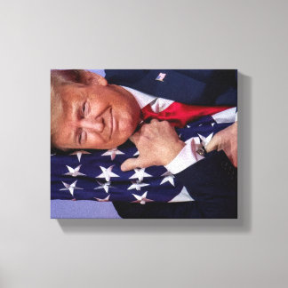 TRUMP Krama flaggan Canvastryck
