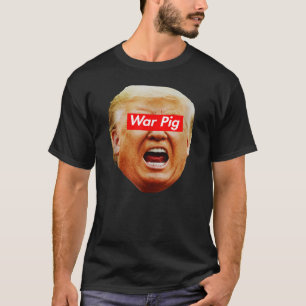 Trump Krig Gris, Screaming Trump Shirt, antitrump T Shirt
