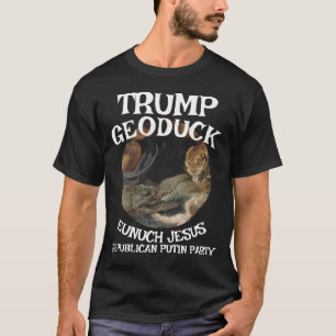 Trump Krokodil Jesus Republikansk Pissfest T Shirt
