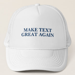 Trump - lägg till din egen Slogan Truckerkeps