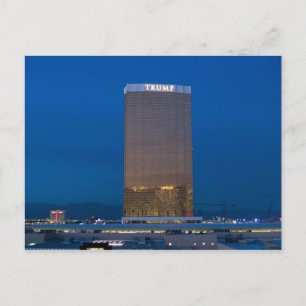 Trump Las Vegas Twilight Photo Postcards-kort Vykort