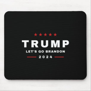Trump Låt oss Go Brandon 4:e juli 2024 Maga Tee Musmatta