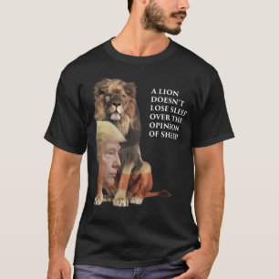 Trump Lejon skifta T Shirt