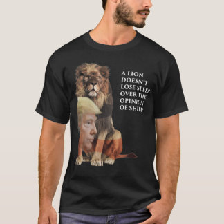 Trump Lejon skifta T Shirt