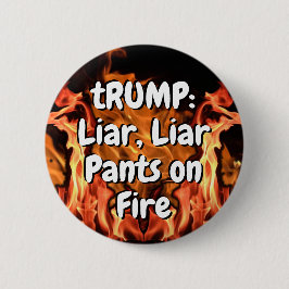 tRUMP: Liar, Liar, Brand (byta ord) Knapp