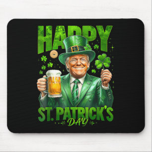 Trump Lycklig St patricks day Lucky Shamrock Irish Musmatta
