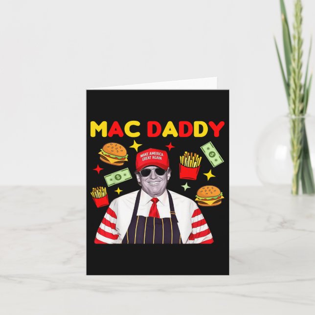 Trump Mac pappa Kort (Framsida)
